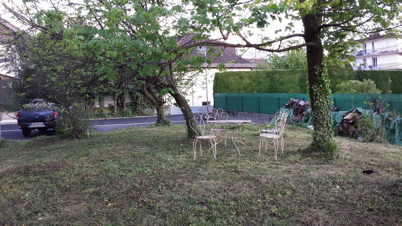 terrasse jardin étudiant